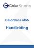 Calortrans M55. Handleiding