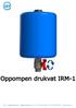 Oppompen drukvat IRM-1