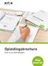 Opleidingsbrochure. Voor al uw testtrainingen. daag jezelf uit