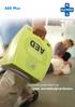 AED Plus. Your partner in first aid. Optimale ondersteuning voor eerstehulpverleners