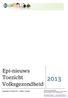 Epi-nieuws. Toezicht Volksgezondheid. Registratie overzicht 2012 Vlaams - Brabant