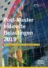 Post-Master Indirecte Belastingen 2019