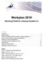 Werkplan 2019 Stichting Platform Limburg Handbal 2.0