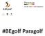 Persmap. AFGolf - KBGF - Golf Vlaanderen. #BEgolf Paragolf