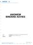 ANONIEM BINDEND ADVIES