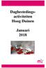 Dagbestedings- activiteiten Hoog Duinen. Januari 2018