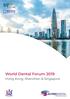 World Dental Forum Hong Kong, Shenzhen & Singapore