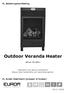 Outdoor Veranda Heater