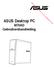 ASUS Desktop PC M70AD Gebruikershandleiding. Downloaded from