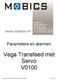 Parameters en alarmen. Vega Transfeed met Servo V0100. Parameters & Alarms Vega Transfeed met servo V0100 NL Page 1 of 18