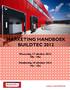 MARKETING HANDBOEK BUILDTEC 2012