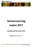 Seizoensverslag najaar 2017 Gepubliceerd december 2017