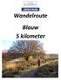 Wandelroute Blauw 5 kilometer