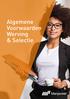 Algemene Voorwaarden Werving & Selectie