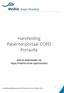 Handleiding Patiëntenportaal COPD Portavita. (ook te downloaden via