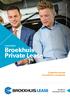 Broekhuis. Private Lease. Leeswijzer. Zorgeloos op pad & profiteren van gemak. Broekhuis. beweegt mensen