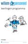 leerlingen programma inhoudsopgave brochure leerlingen programma revisie