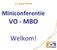 11 april 2019 Miniconferentie VO - MBO