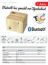 Bluetooth-box gemaakt van Alpendenhout