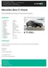 Mercedes-Benz E-Klasse ,- Specificaties. Omschrijving. 200 Aut. AMG Ambition W213, Panoramadak, Head-Up, Memory, Keyless-Go