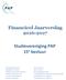 Financieel Jaarverslag Studievereniging PAP 15 e bestuur