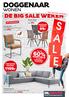 DOGGENAAR DE BIG SALE WEKEN 60% WONEN KORTIN.G OP VELE SHOWROOM- MODELLEN DE LAATSTE WEKEN HOEKBANK DEVERIO STYLE ON SALE NU TOT