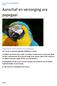 Aanschaf en verzorging ara papegaai