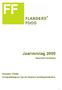 Jaarverslag Executive summary. Flanders FOOD Competentiepool van de Vlaamse Voedingsindustrie