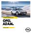 VOORRAADPRIJSLIJST OPEL ADAM.