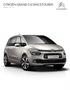 CITROËN GRAND C4 SPACETOURER PRIJSLIJST - MEI 2019