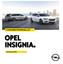 CONSUMENTENPRIJSLIJST OPEL INSIGNIA.