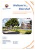 Welkom in Eldershof. Informatie voor bewoners en hun familie over wonen in een groepswoning van De Zorggroep. Bezoekadres Eldershof 10 en 11