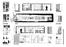 AANZICHT BUITENGEVEL AANZICHT/ DOORSNEDE C-C AANZICHT/ DOORSNEDE G-G PLATTEGROND AANZICHT/ DOORSNEDE F-F AANZICHT/ DOORSNEDE B-B