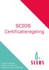 SCIOS. Certificatieregeling. Stookinstallaties Elektrisch Materieel Explosieveilige installaties