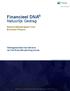 Financieel DNA. Natuurlijk Gedrag. Samenvattingsrapport voor Excellent Finance. Gedragsinzichten ten behoeve van het financiële planning proces.