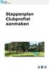 Stappenplan Clubprofiel aanmaken