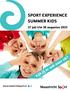 SPORT EXPERIENCE SUMMER KIDS