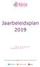 Jaarbeleidsplan 2019