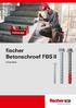 fischer Betonschroef FBS II IJzersterk.