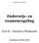 Onderwijs- en examenregeling