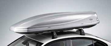 Transport & Comfort BMW Reistrolly waterafstotend polyester. (47 x 66 x 31 cm). 150,- BMW Boardcase waterafstotend polyester. (35 x 54 x 20 cm).