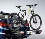 675,- Fietshouder afsluitbaar voor één fiets. Er kunnen maximaal vier fietsen- 120,- houders gemonteerd worden. i.c.m. vergrendelingsset. Voor BMW basisdrager.