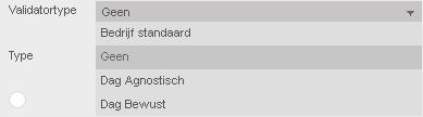 Werkuren zijn geldig wanneer een Gebruiker uitklokt op een andere dag na de dag waarop hij/zij heeft ingeklokt. 3.7.4.4 DAG BEWUST De software houdt rekening met dagen.