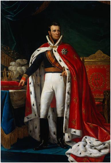 in ballingschap geleefd, maar in november 1813, na de nederlaag van Napoleon bij Leipzig, werd Willem Frederik door het voorlopig bewind van de Nederlanden gevraagd de soevereiniteit te aanvaarden