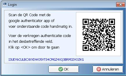 Na het verstrijken van deze datum zal bij de eerst volgende keer dat de gebruiker wil inloggen in FysioRoadmap wederom gevraagd worden om het veld <code> in te voeren.