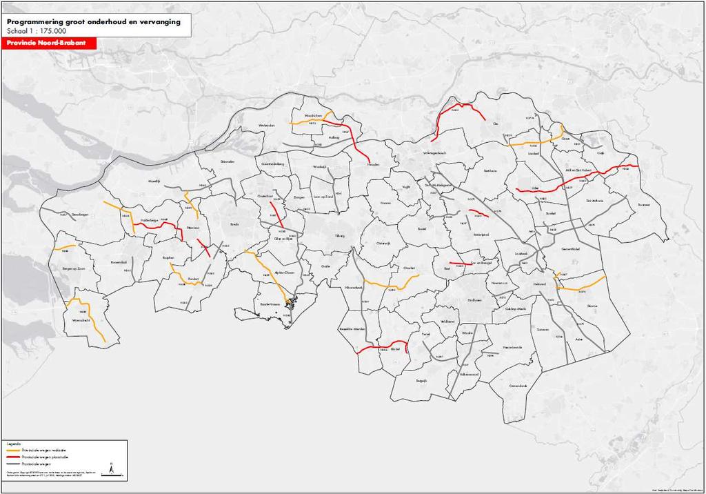 Vanuit onze verantwoordelijkheid voor provinciale wegen voeren we onderhoud uit. Begin dit jaar is het beleid geactualiseerd met de Kwaliteitsnota (Onderhoud) Provinciale Infrastructuur (K(O)PI).