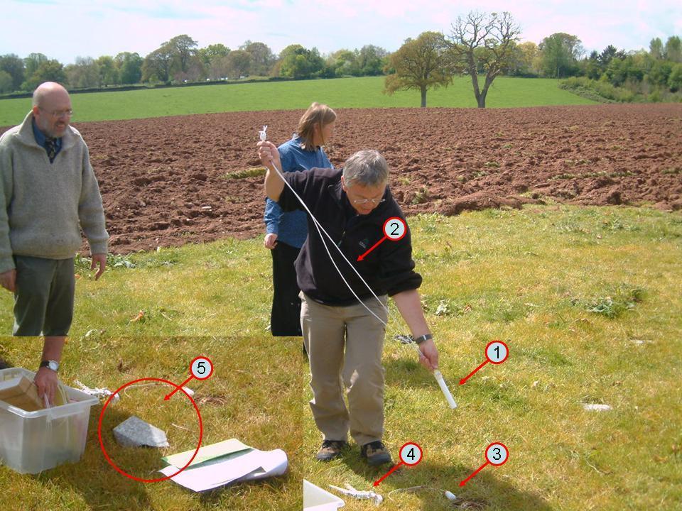 Fig. 2 Grondwaterlocatie nabij Bicton College of Agriculture (no. 24 in Figuur 1), waar bodemvocht wordt bemonsterd.