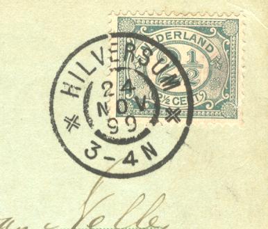 HILVERSUM Provincie Noord-Holland Tot het ressort van het postkantoor Hilversum behoorde het hulppostkantoor van Loosdrecht.