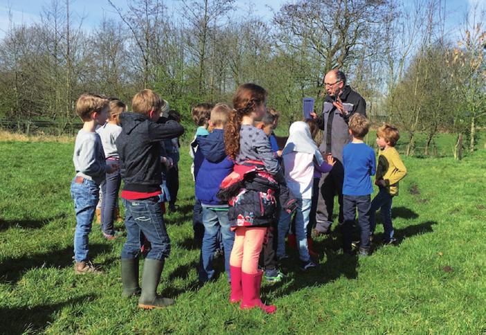 Dit wil de vereniging bereiken door kwalitatief hoogwaardige boerderijlessen aan te bieden aan basisscholen in de provincie Utrecht.