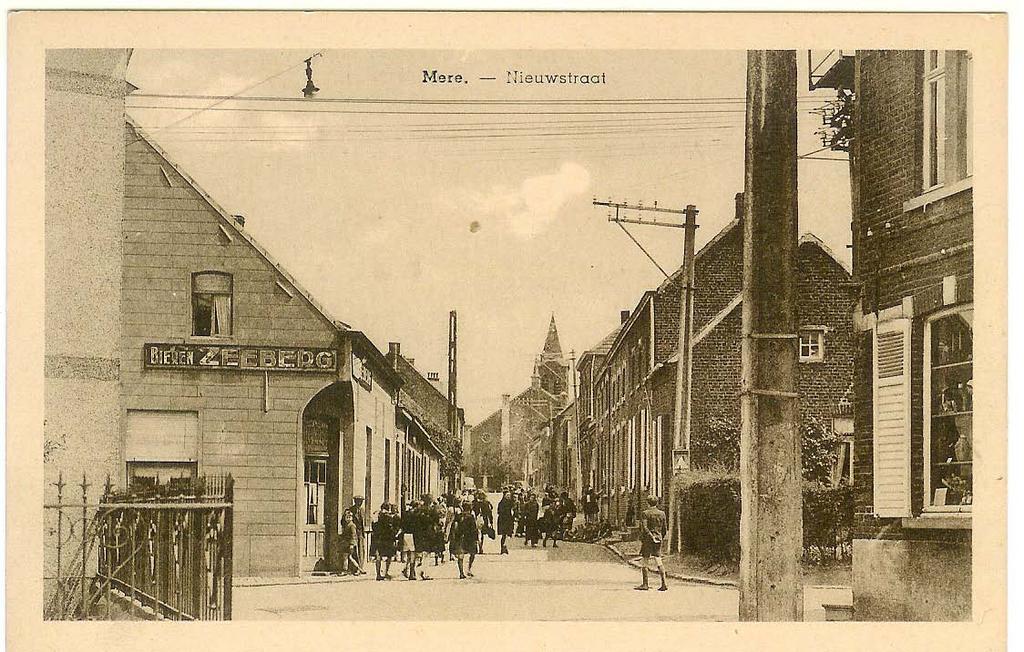 Fotomemorie 1 Een mooi zicht op de Nieuwstraat rond het midden